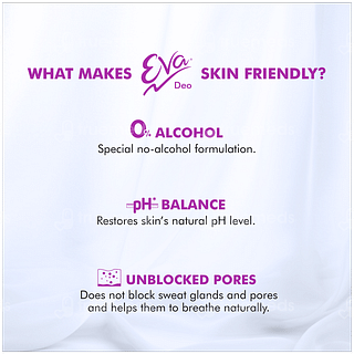 Eva Wild For Women No Alcohol Skin Friendly Deodorant Spray 150ml