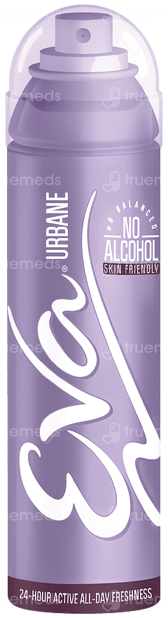 Eva Urbane For Women No Alcohol Skin Friendly Deodorant Spray 150ml