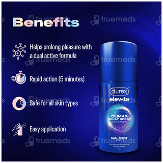 Durex Elevate Climax Delay Men Spray 20gm
