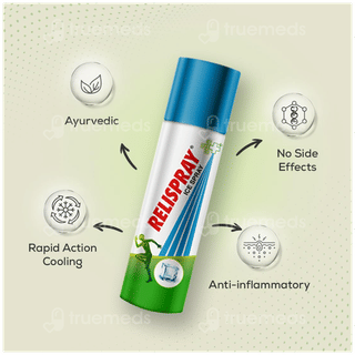 Relispray Spray 95Gm With Relispray Ice Spray 36Gm Free