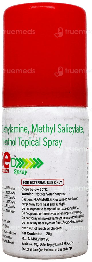 Nise D Spray 20Gm