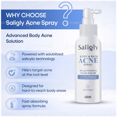 Saligly Body & Back Acne Spray 60ml