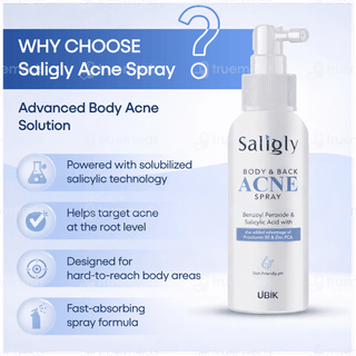 Saligly Body & Back Acne Spray 60ml