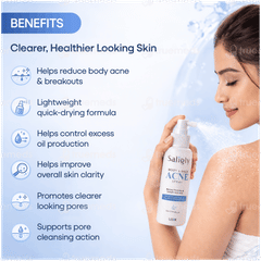 Saligly Body & Back Acne Spray 60ml