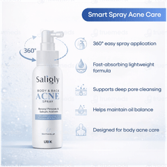 Saligly Body & Back Acne Spray 60ml