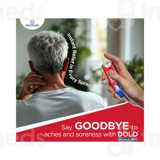 Dolo Pain Relief Spray 35Gm