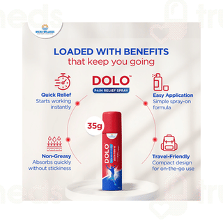 Dolo Pain Relief Spray 35Gm