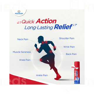 Dolo Pain Relief Spray 35Gm