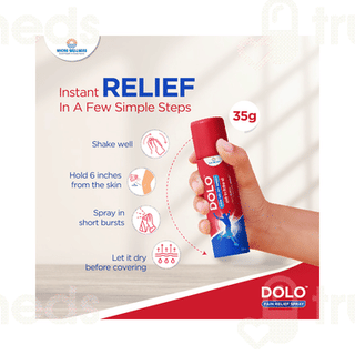 Dolo Pain Relief Spray 35Gm