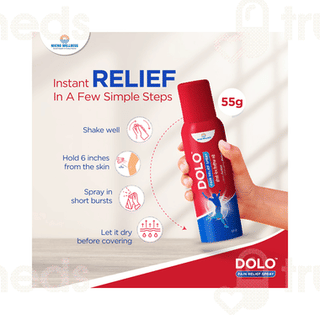Dolo Pain Relief Spray 55gm