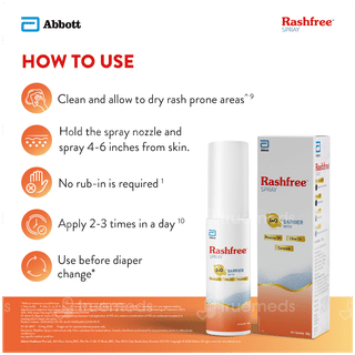 Rashfree Spray 60Gm