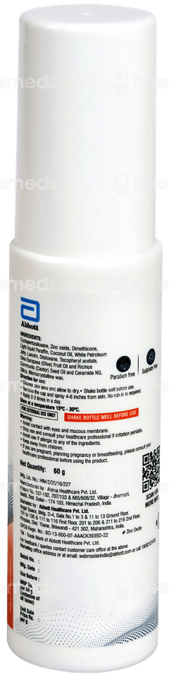 Rashfree Spray 60Gm