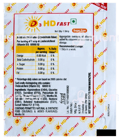 D3 Hd Fast Orally Disintegrating Strips 1