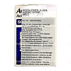 Accu Chek Aviva Test Strips 50