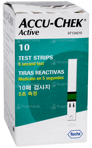 Accu Chek Active Test Strips 10