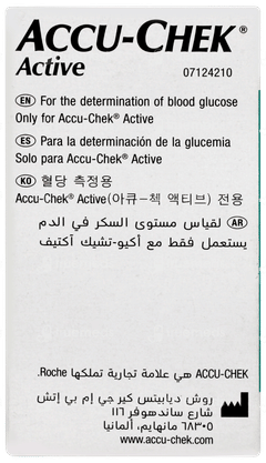 Accu Chek Active Test Strips 10