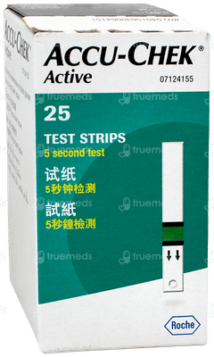Accu Chek Active Test Strips 25