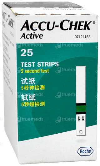 Accu Chek Active Test Strips 25