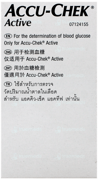Accu Chek Active Test Strips 25
