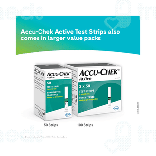 Accu Chek Active Test Strips 25