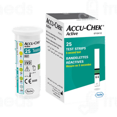 Accu Chek Active Test Strips 25