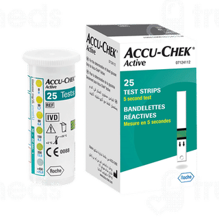 Accu Chek Active Test Strips 25