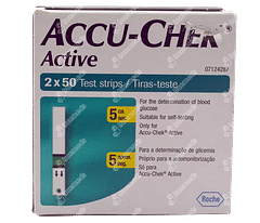 Accu Chek Active Strips 2*50