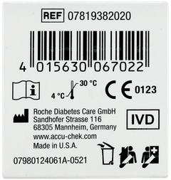 Accu Chek Instant Test Strips 50