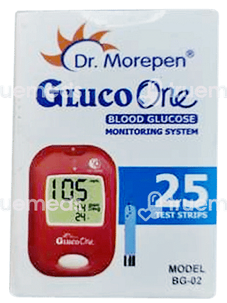 Gluco One Bg 02 Test Strips 25