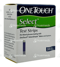 One Touch Select Test Strips 10