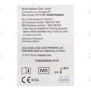 Accu Chek Performa Test Strips 50