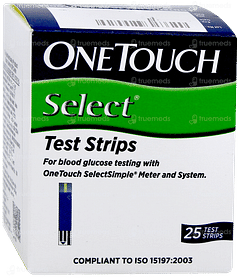 One Touch Select Test Strips 25 One Touch Select Test Strips 25