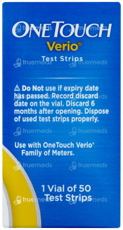 Onetouch Verio Test Strips 50
