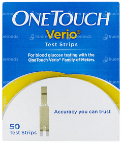 One Touch Verio Test Strips 50