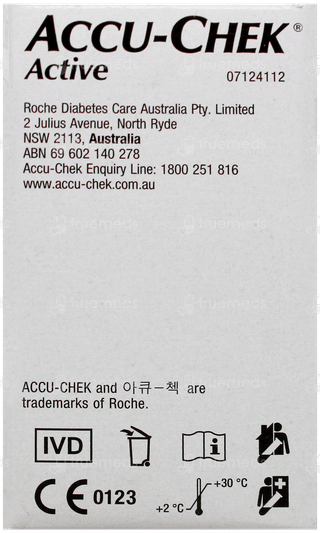 Accu Chek Active Test Strips 50