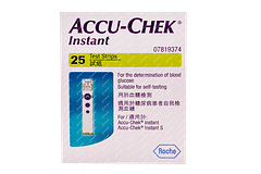 Accu Chek Instant Blood Glucose Test Strip 25