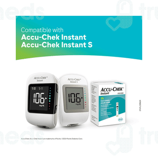 Accu Chek Instant Blood Glucose Test Strips 25