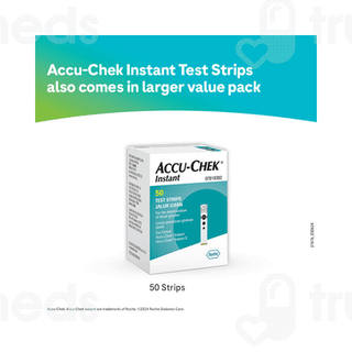Accu Chek Instant Blood Glucose Test Strips 25