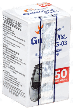Dr Morepen Gluco One Bg 03 Blood Glucose Test Strips 50
