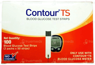 Contour Ts Blood Glucose Test Strip 100