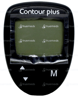 Contour Plus Blood Glucose Monitoring System 1 With 25 Test Strips Free