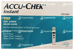 Accu Chek Instant Blood Glucose Test Strip 100