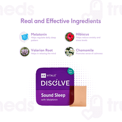 Hk Vitals Disolve Melatonin Mint Lemon Strips 30
