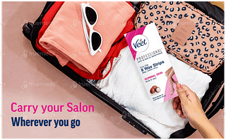 Veet Normal Skin Half Body Waxing Kit 8 Strips