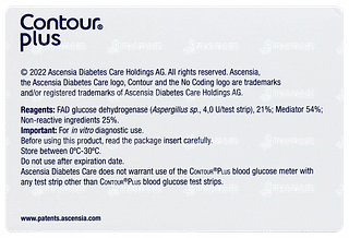 Contour Plus Blood Glucose Test Strip 50