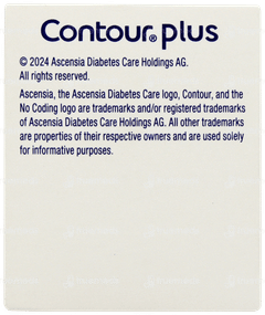 Contour Plus Blood Glucose Test Strips 50