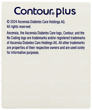 Contour Plus Blood Glucose Test Strips 50