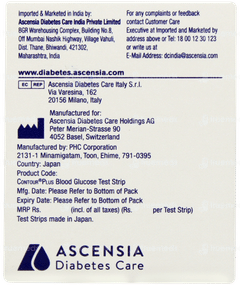 Contour Plus Blood Glucose Test Strips 50