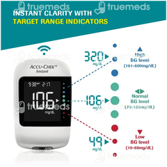 Accu Chek Instant Blood Glucose Meter With 10 Test Strips Free Accu Chek Instant Blood Glucose Meter With 10 Test Strips Free
