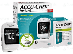 Accu Chek Instant Blood Glucose Meter With 10 Test Strips Free Accu Chek Instant Blood Glucose Meter With 10 Test Strips Free